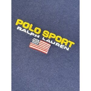 POLO SPORT Ralph Lauren Jersey T-Shirt Vintage Retro 90s  Logo Tee Men's‎ XL